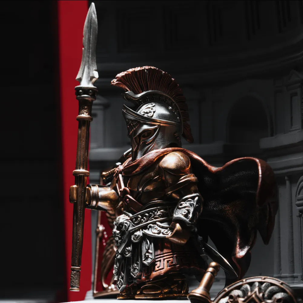 Commandant Spartiate avec Lance