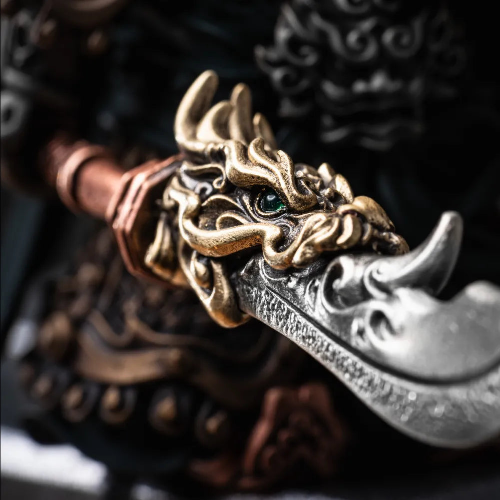 Guan Yu avec Lame Croissant